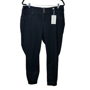 Torrid Jeans Womens Plus Size 20 Rinse Dark Wash Skinny Stretch Jegging NWT